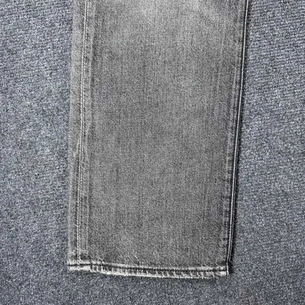 Levi's 501 Original Jeans Mens 34x29 Gray Washed Distressed Straight Leg NWT
